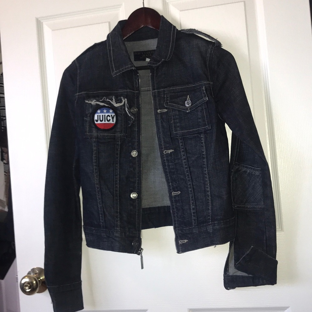 Juicy couture jean jacket